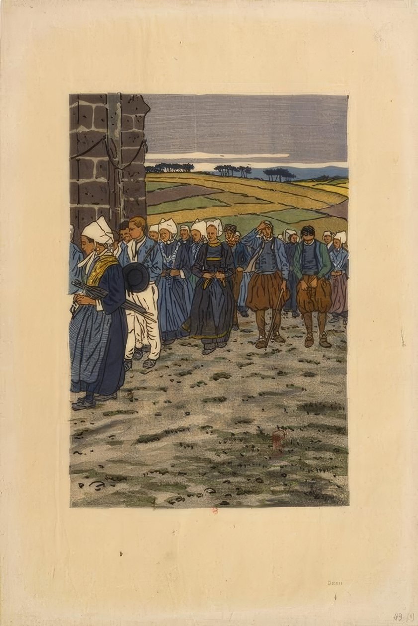 Sainte-Anne-la-Palud kegyelme alkotó: Henri Rivière