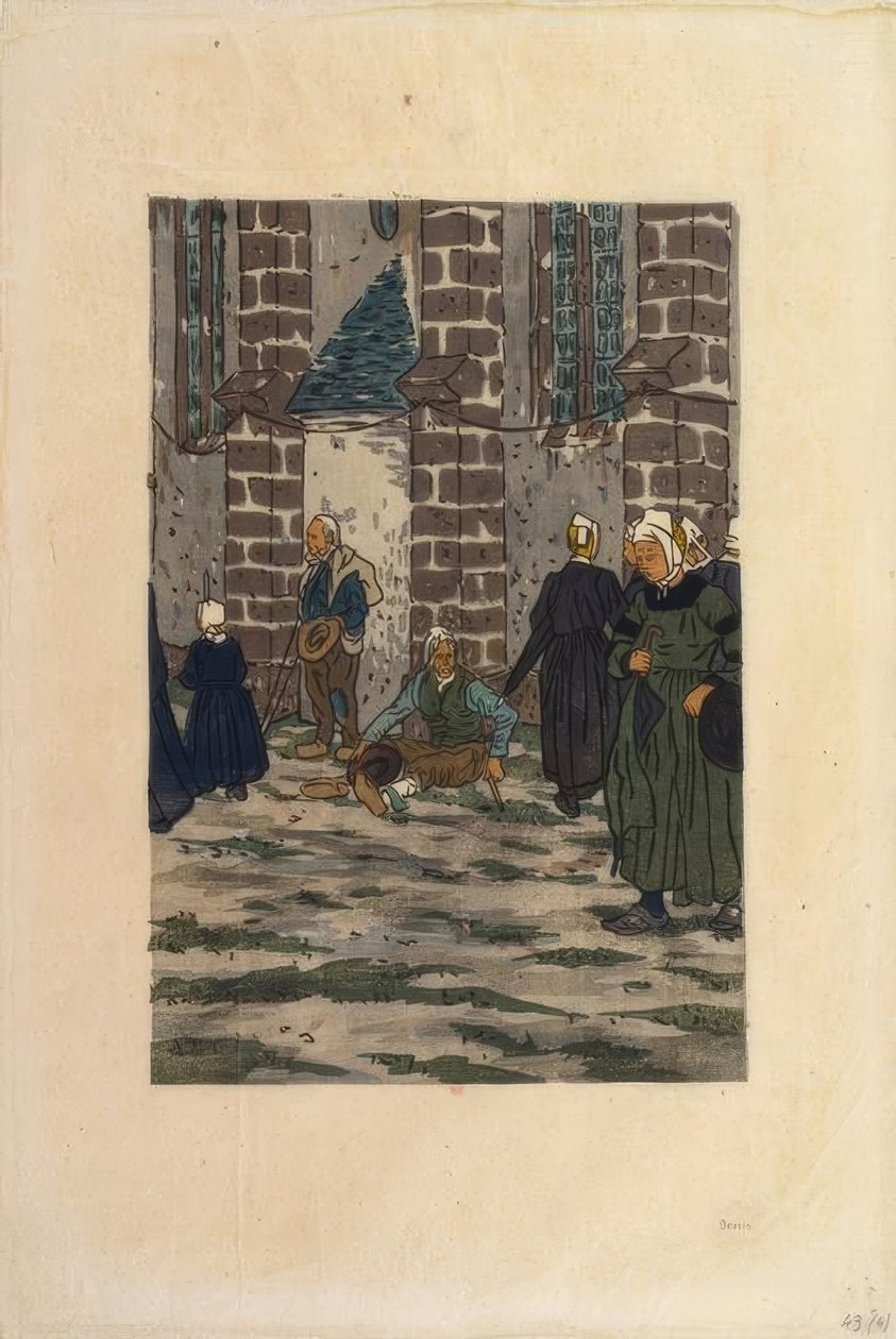 Sainte-Anne-la-Palud kegyelme alkotó: Henri Rivière