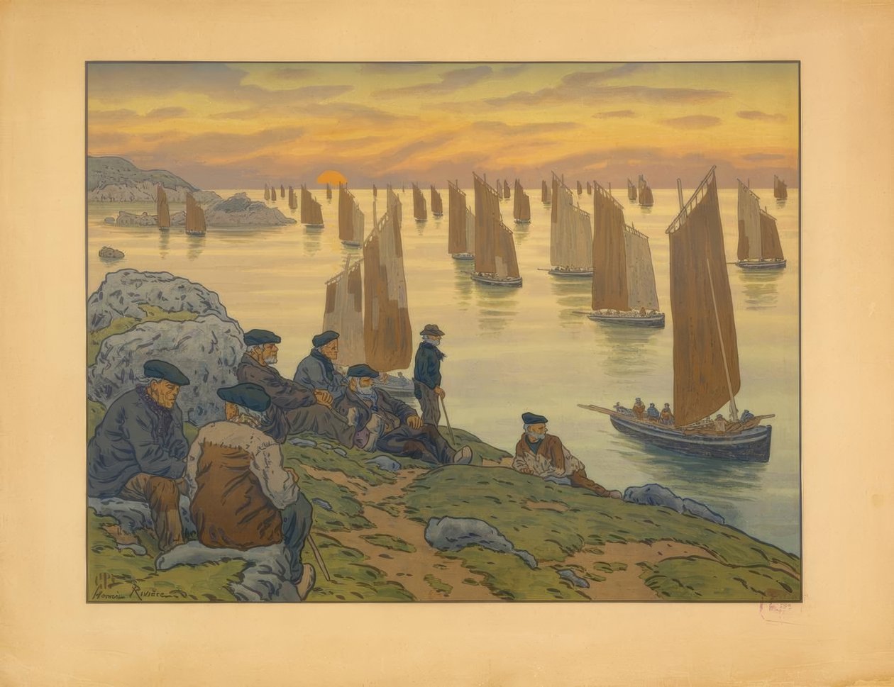Régi alkotó: Henri Rivière