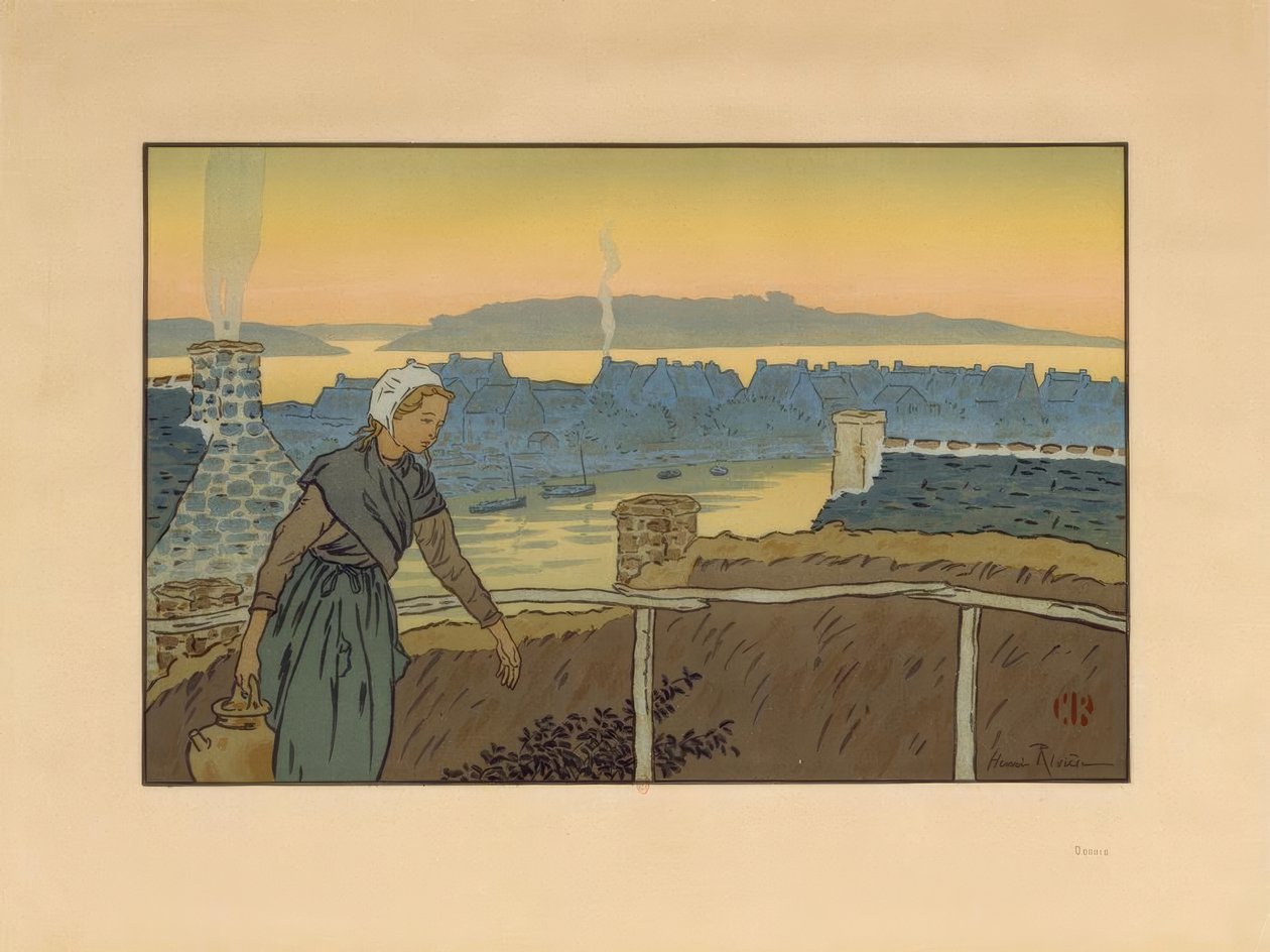 Loguivy este alkotó: Henri Rivière