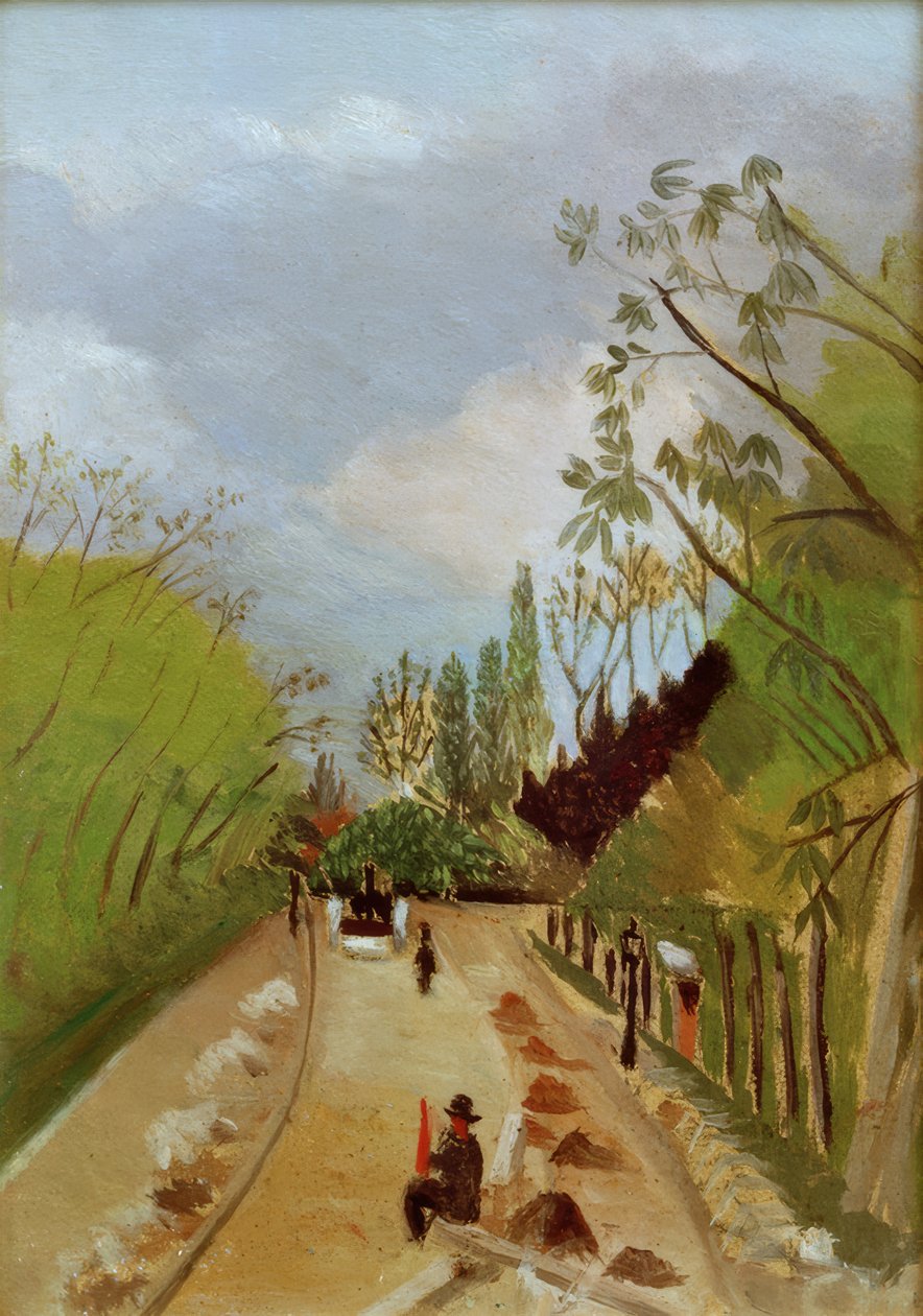 Vázlat, Observatory Avenue alkotó: Henri Rousseau