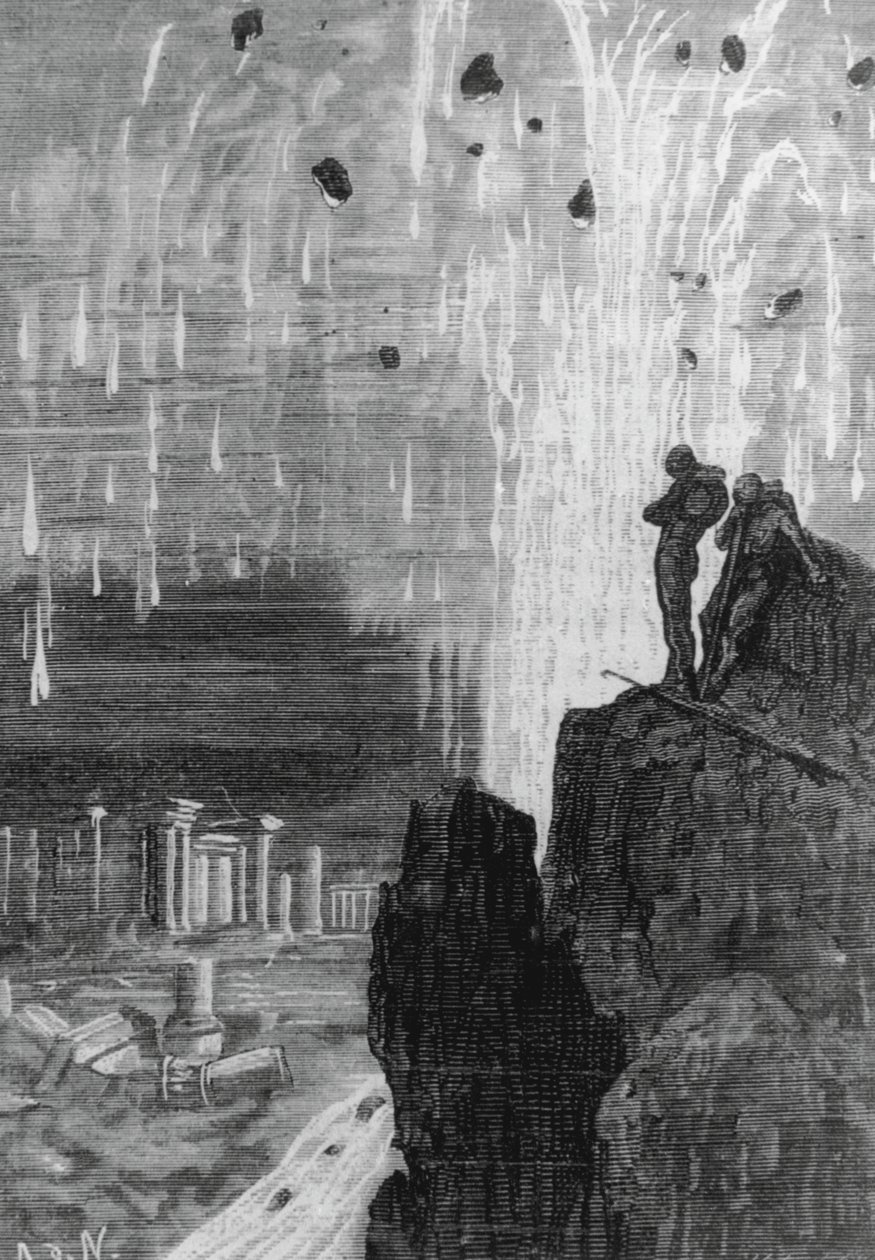 Illusztráció Jules Verne „20 000 Leagues Under the Sea” című művéből alkotó: Henri Theophile Hildibrand