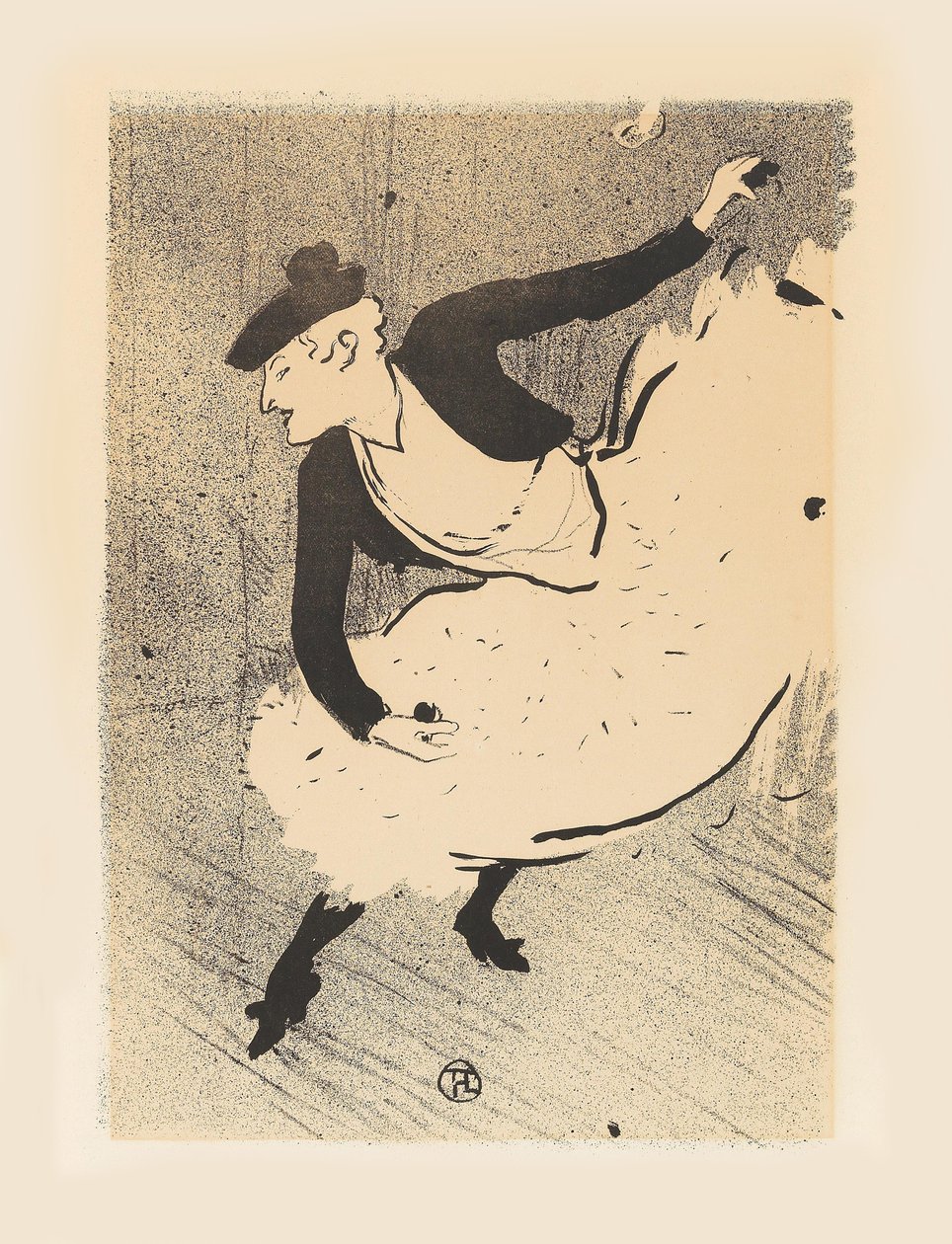 Edmee Lescot, 1893. alkotó: Henri Toulouse Lautrec de