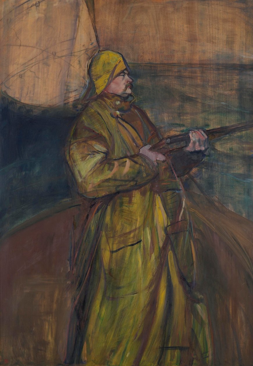 Maurice Joyant 1864-1930, 1900.  alkotó: Henri Toulouse Lautrec de