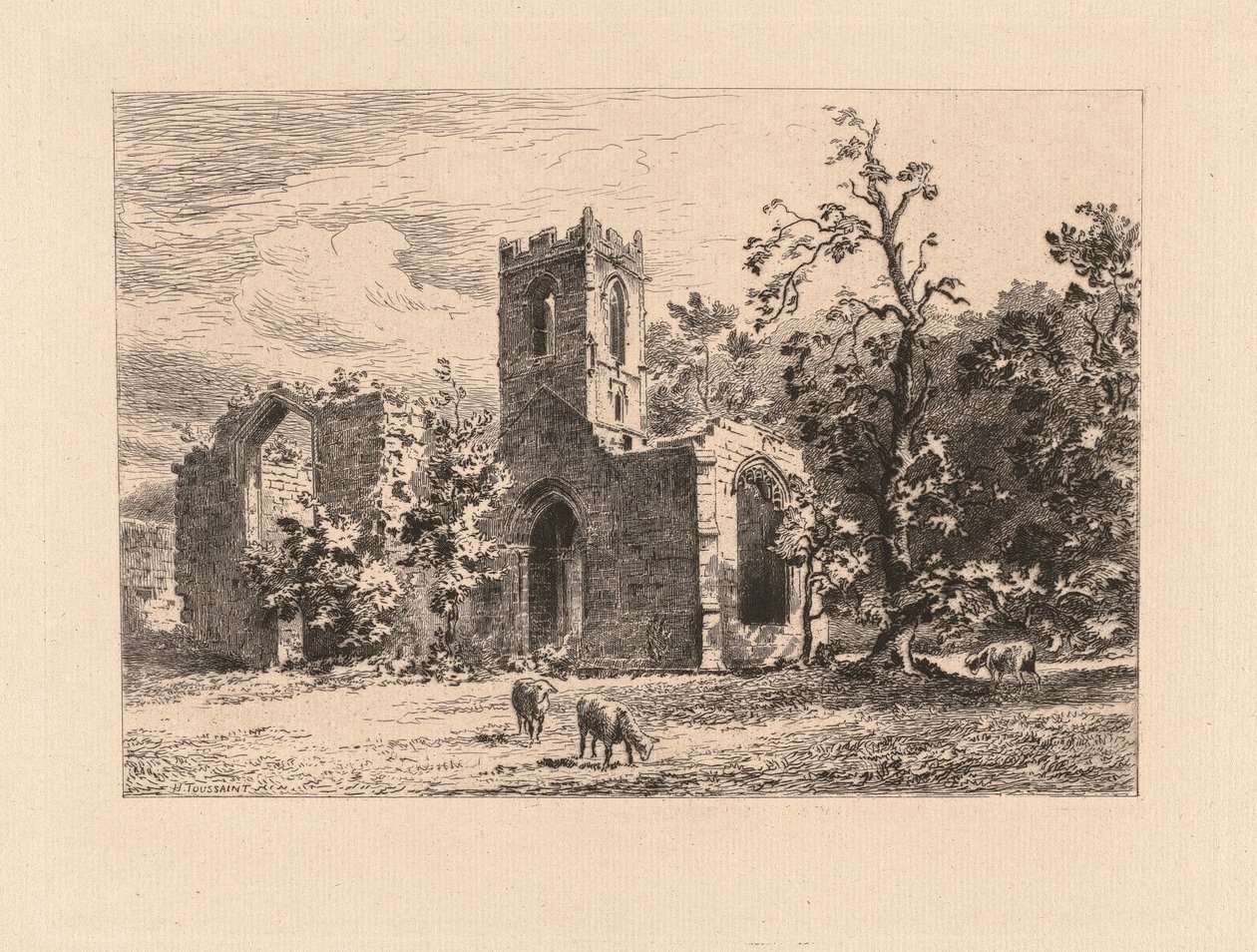 Mount-Grace apátság alkotó: Henri Toussaint