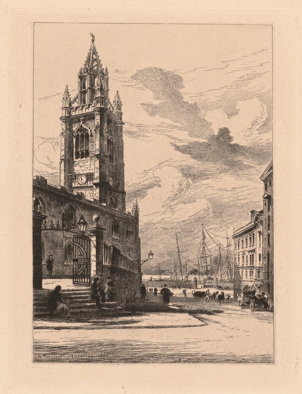 Szent Miklós templom, Liverpool alkotó: Henri Toussaint