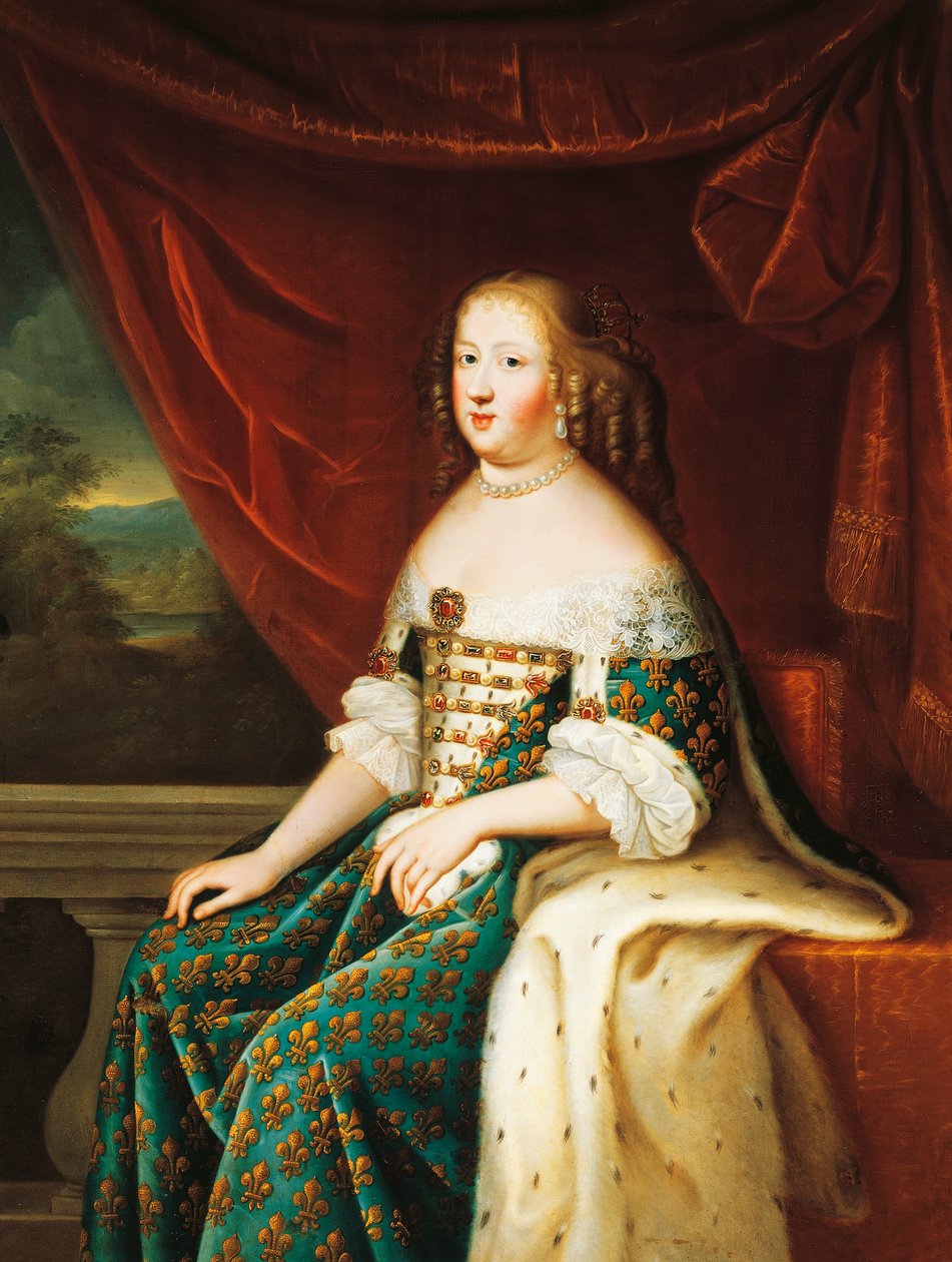 Mária Terézia portréja (olaj, vászon) alkotó: Henri and Charles Beaubrun