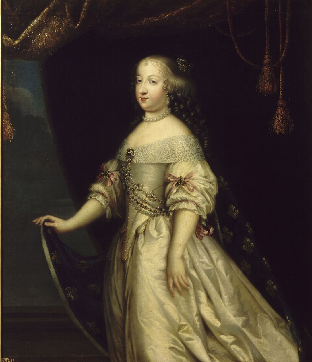 Mária Terézia osztrák királynő, Franciaország királynője alkotó: Henri and Charles Beaubrun