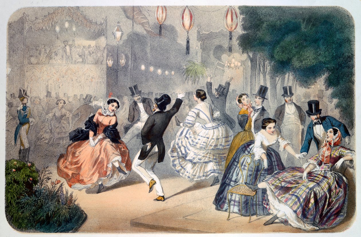 Párizsi este, 1845-1890 alkotó: Henri de Montaut