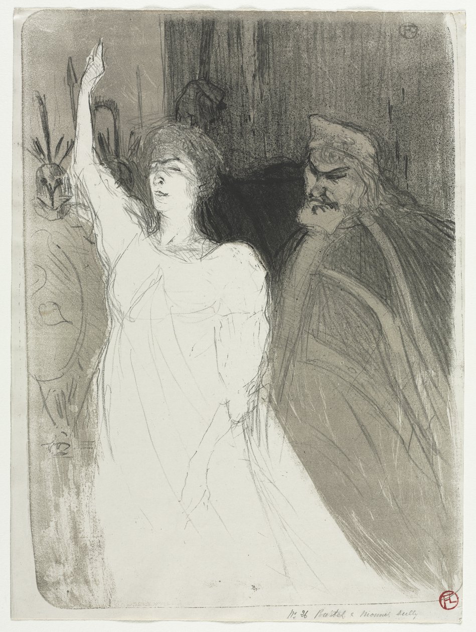 Egy hercegi idil, Clara Ward alkotó: Henri de Toulouse-Lautrec