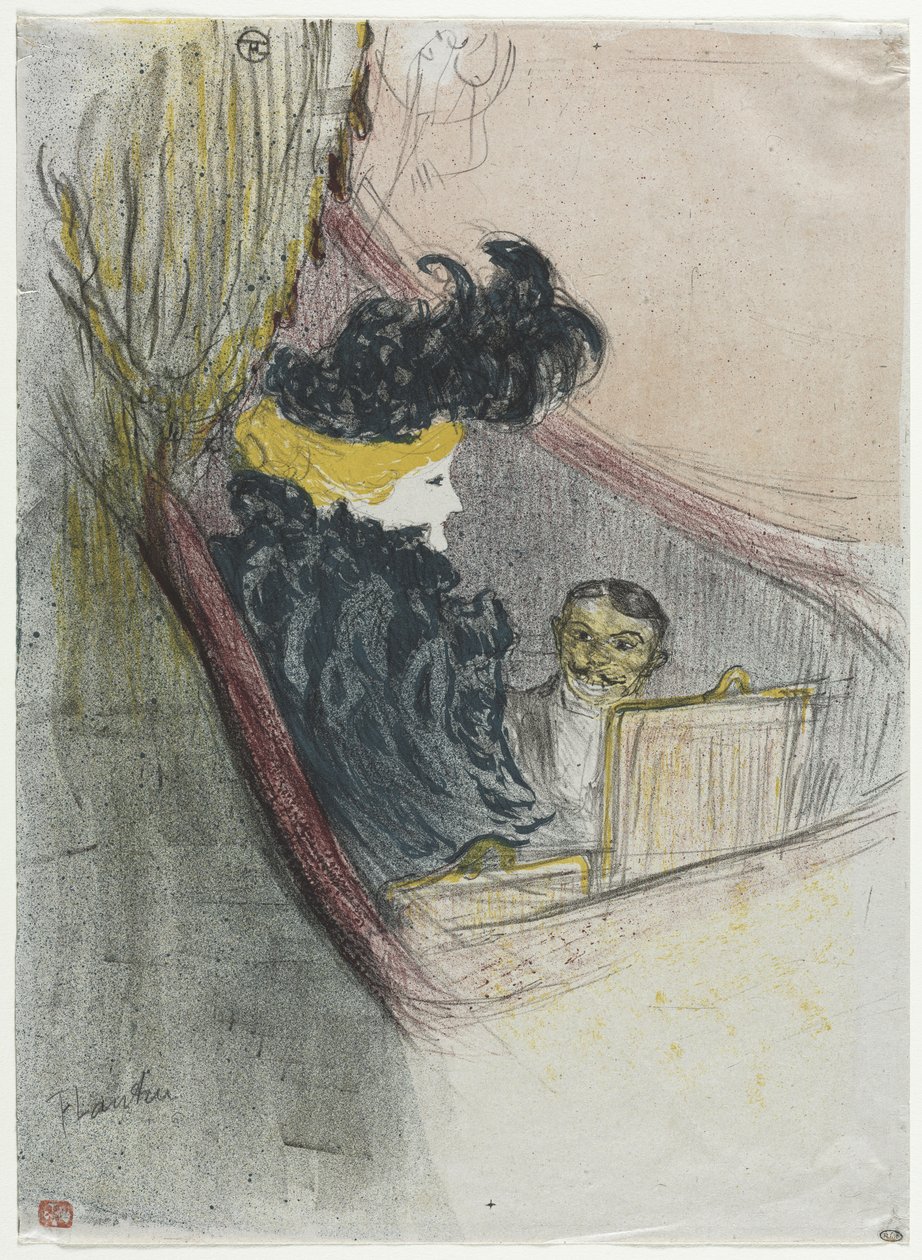 Egy hercegi idill, Clara Ward alkotó: Henri de Toulouse-Lautrec