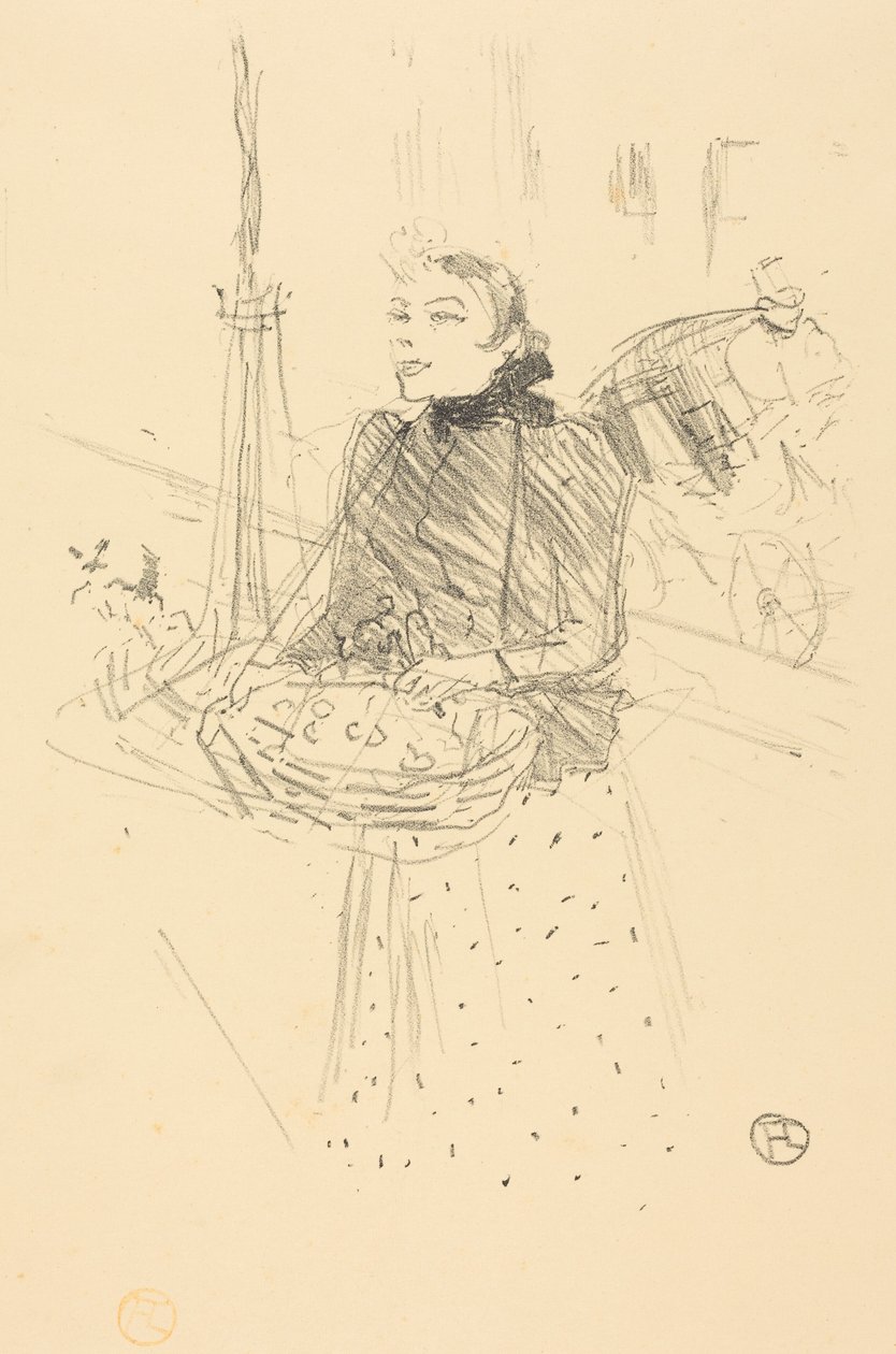 Vegyétek meg a szép ibolyáimat alkotó: Henri de Toulouse-Lautrec