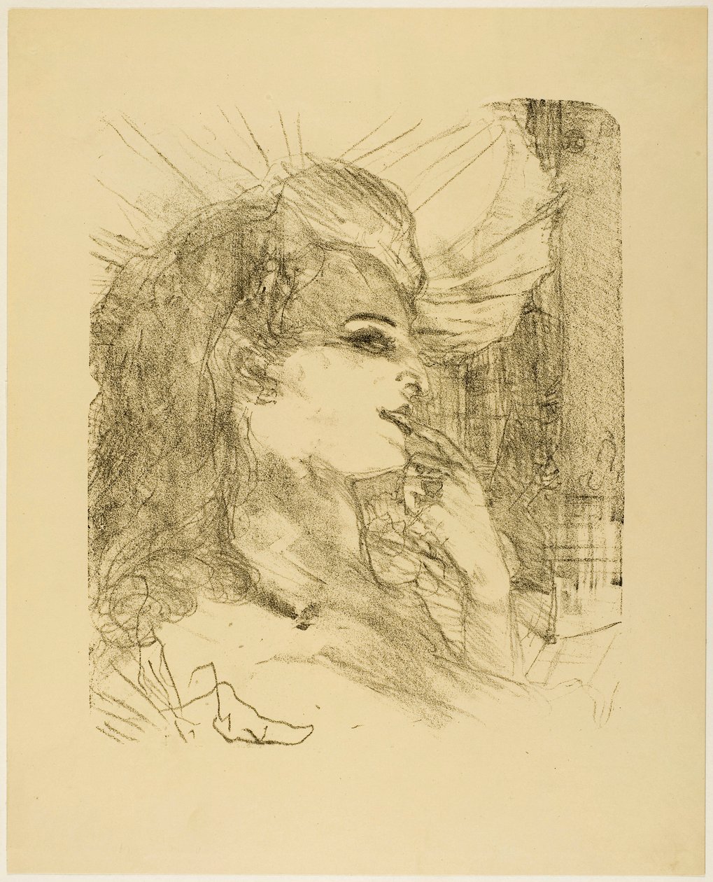 Anna Held, a Treize Litográfiáktól alkotó: Henri de Toulouse-Lautrec