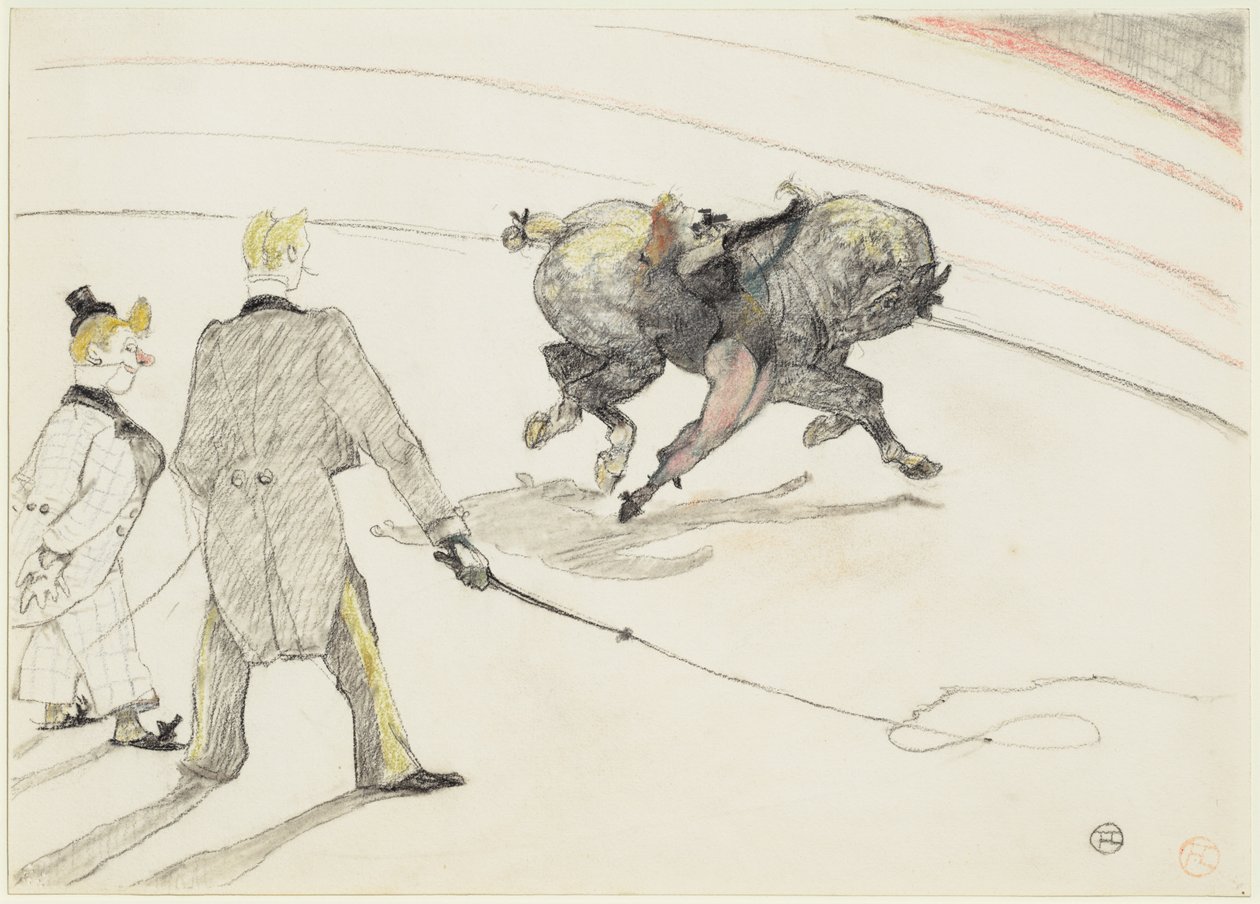 A cirkuszban: akrobaták alkotó: Henri de Toulouse-Lautrec