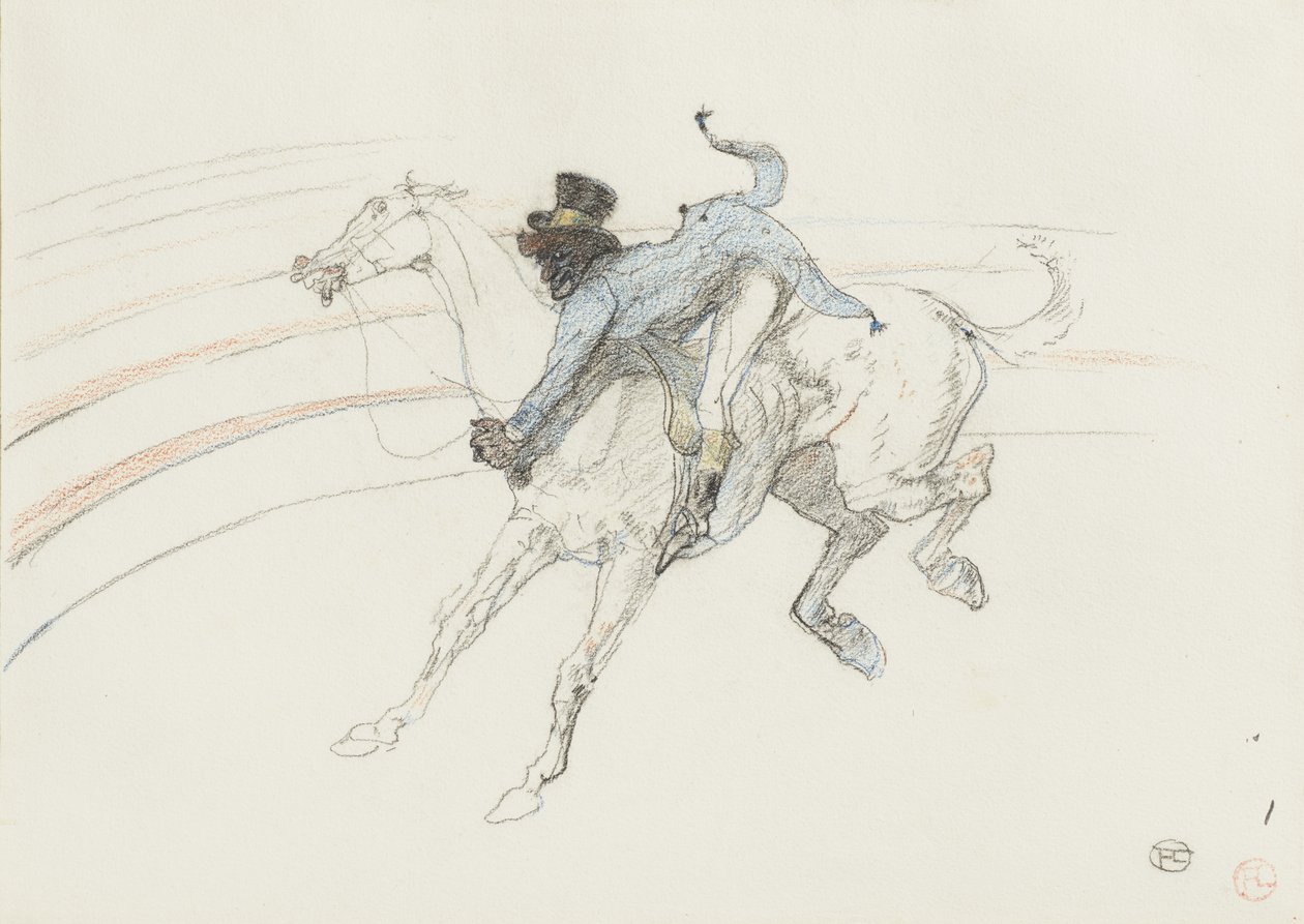 A cirkuszban: "Chocolat alkotó: Henri de Toulouse-Lautrec