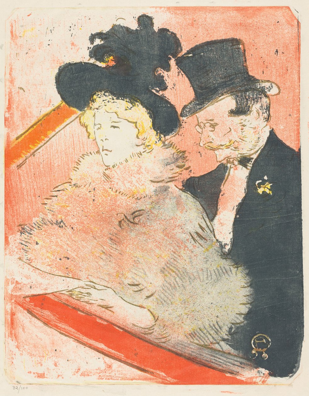 A koncerten alkotó: Henri de Toulouse-Lautrec