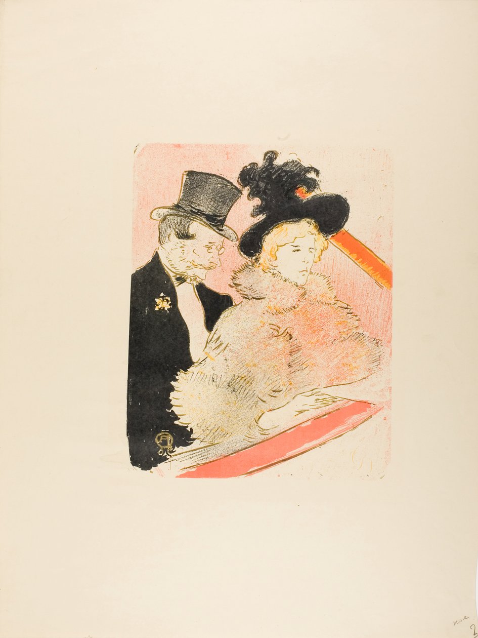 A koncerten alkotó: Henri de Toulouse-Lautrec