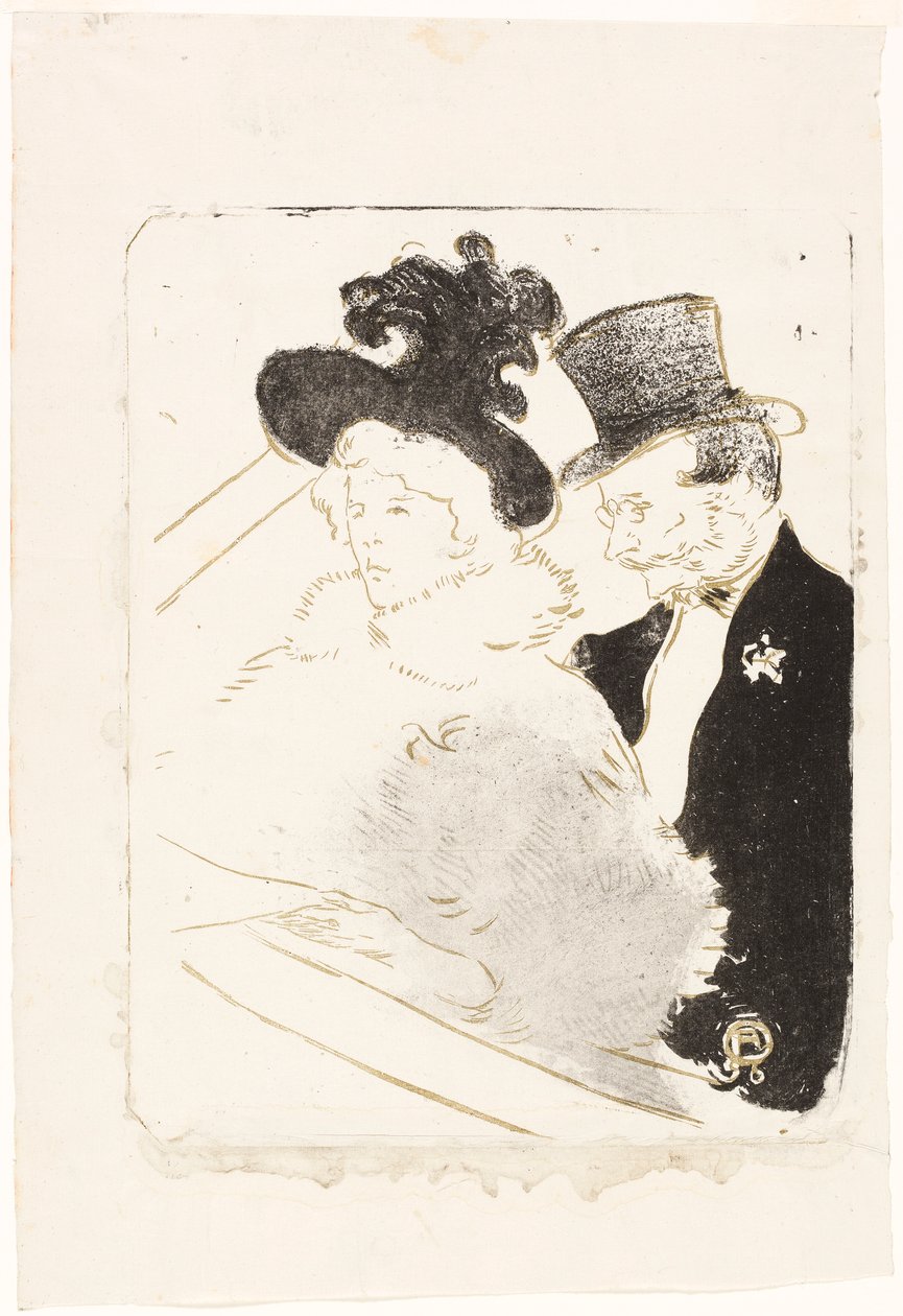 A koncerten alkotó: Henri de Toulouse-Lautrec