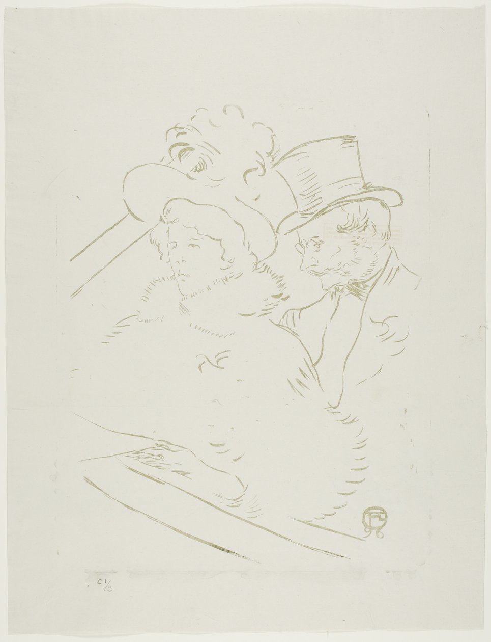 A koncerten alkotó: Henri de Toulouse-Lautrec
