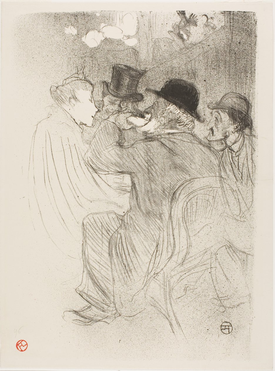 A Moulin Rouge-ban: Durva! Igazi durva! alkotó: Henri de Toulouse-Lautrec