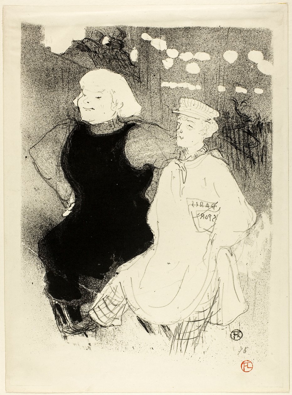 A Moulin Rouge-ban: a francia-orosz szövetség alkotó: Henri de Toulouse-Lautrec