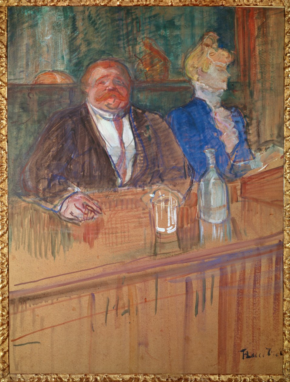 A bárban alkotó: Henri de Toulouse-Lautrec