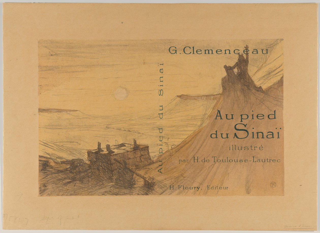 Am Fuße des Sinai alkotó: Henri de Toulouse-Lautrec