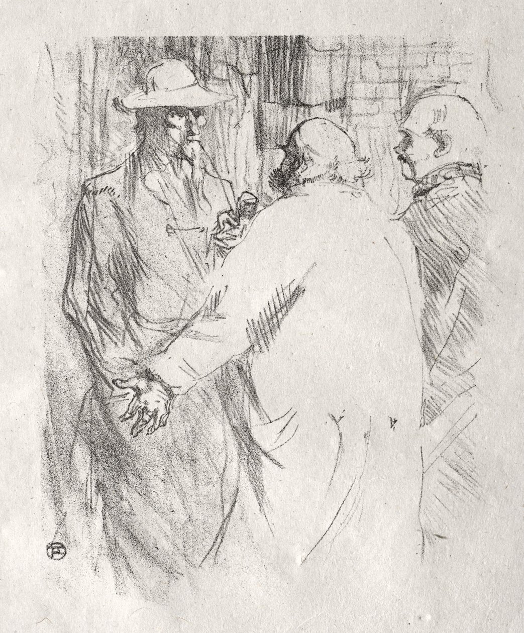A Sinai lábánál: Clemenceau-tól Busk-ig alkotó: Henri de Toulouse-Lautrec