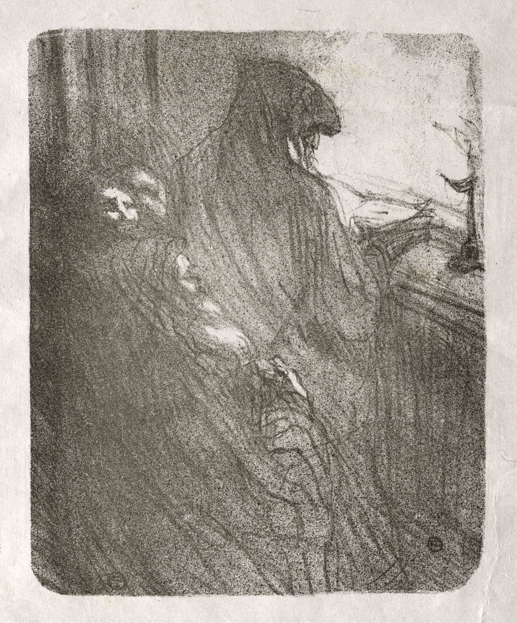 A Sínai lábánál: A lengyel zsidók imája alkotó: Henri de Toulouse-Lautrec