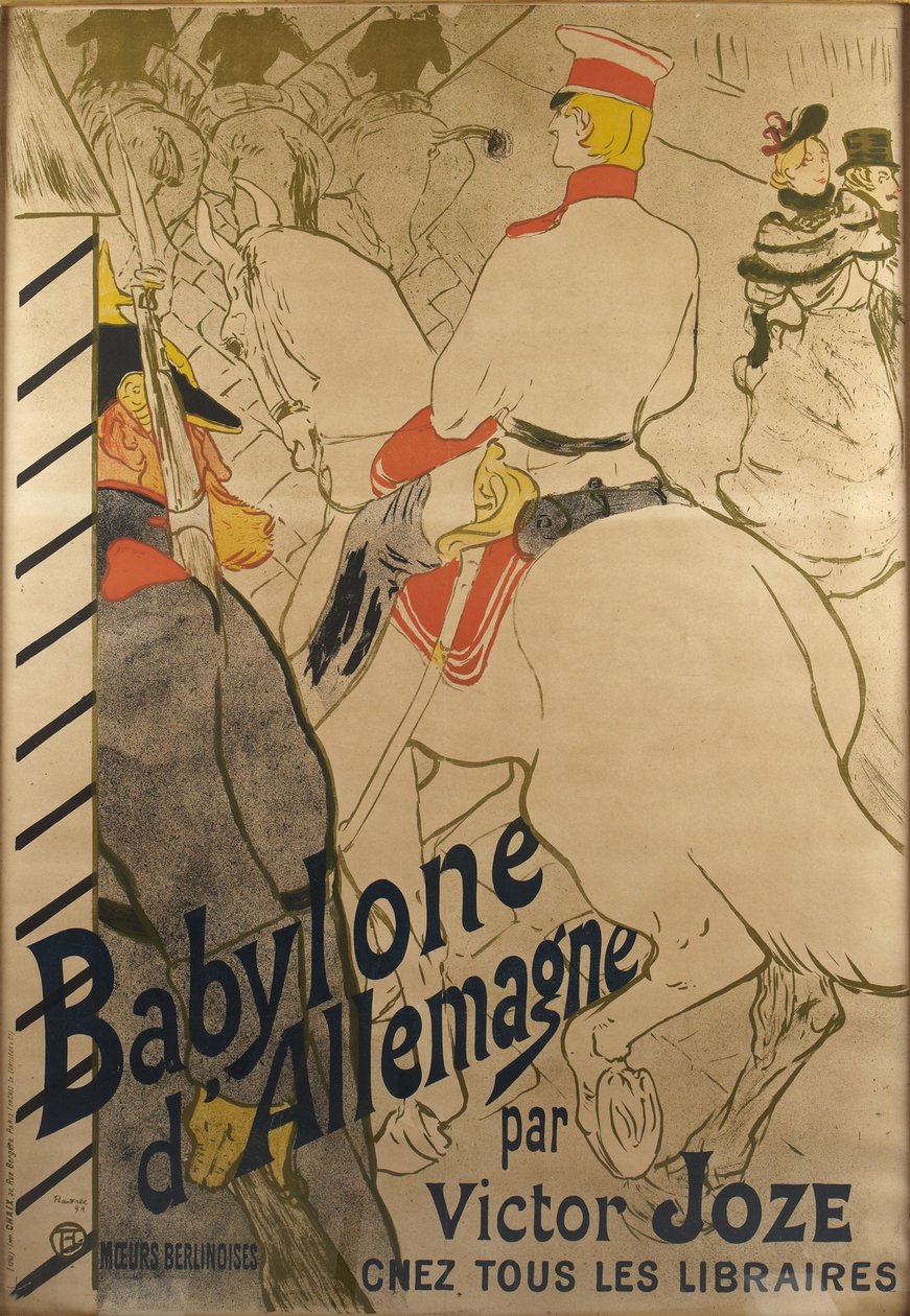 Babylon in Deutschland alkotó: Henri de Toulouse-Lautrec