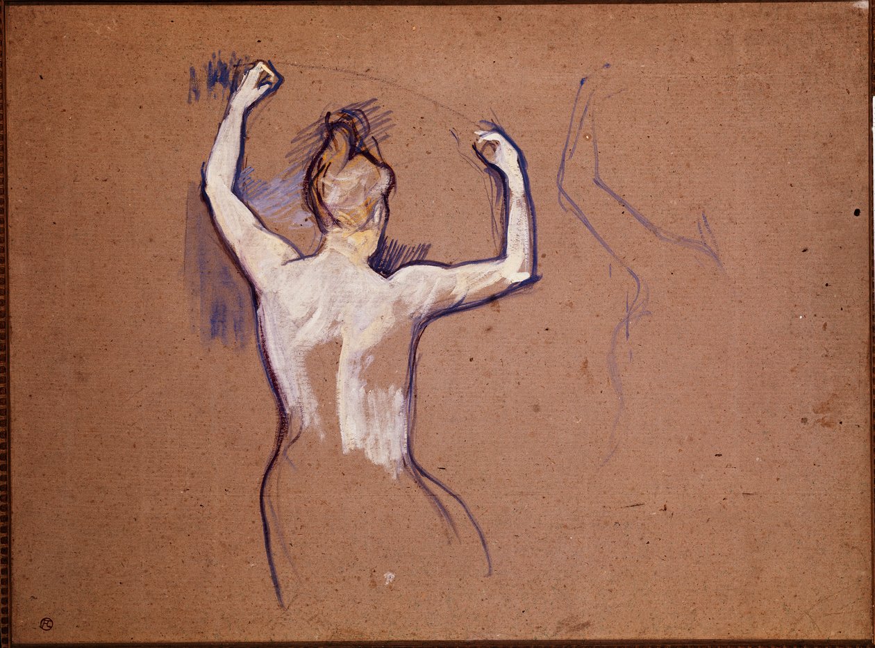 Ballet de Papa Chrysanthme (Tanulmány az egyik táncos számára) alkotó: Henri de Toulouse Lautrec
