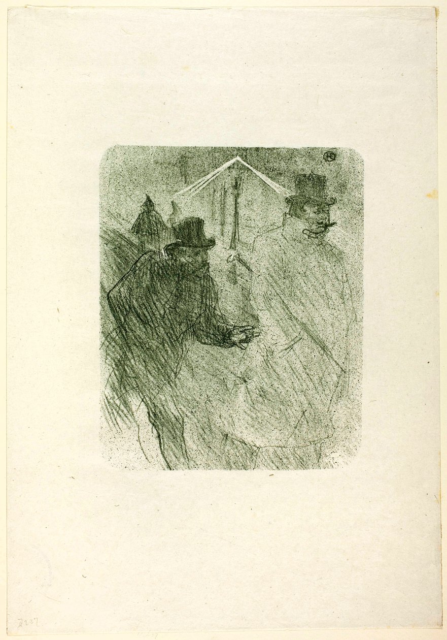 Moïse Begging báró, Au Pied du Sinaïból alkotó: Henri de Toulouse-Lautrec