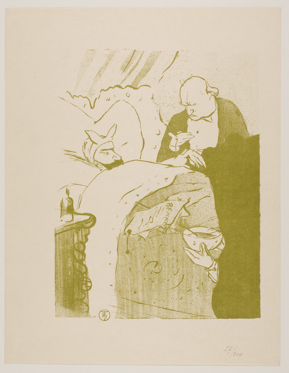 Carnot beteg! alkotó: Henri de Toulouse-Lautrec