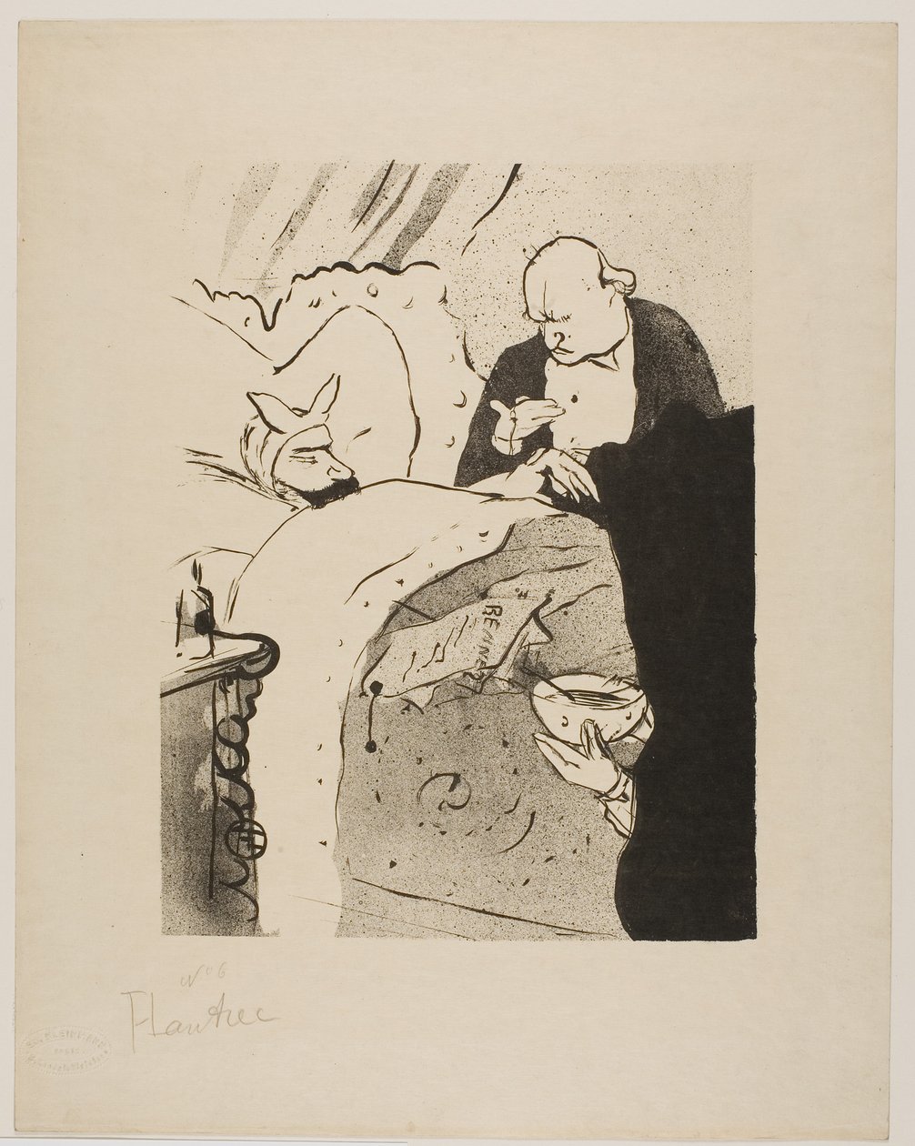 Carnot beteg! alkotó: Henri de Toulouse-Lautrec
