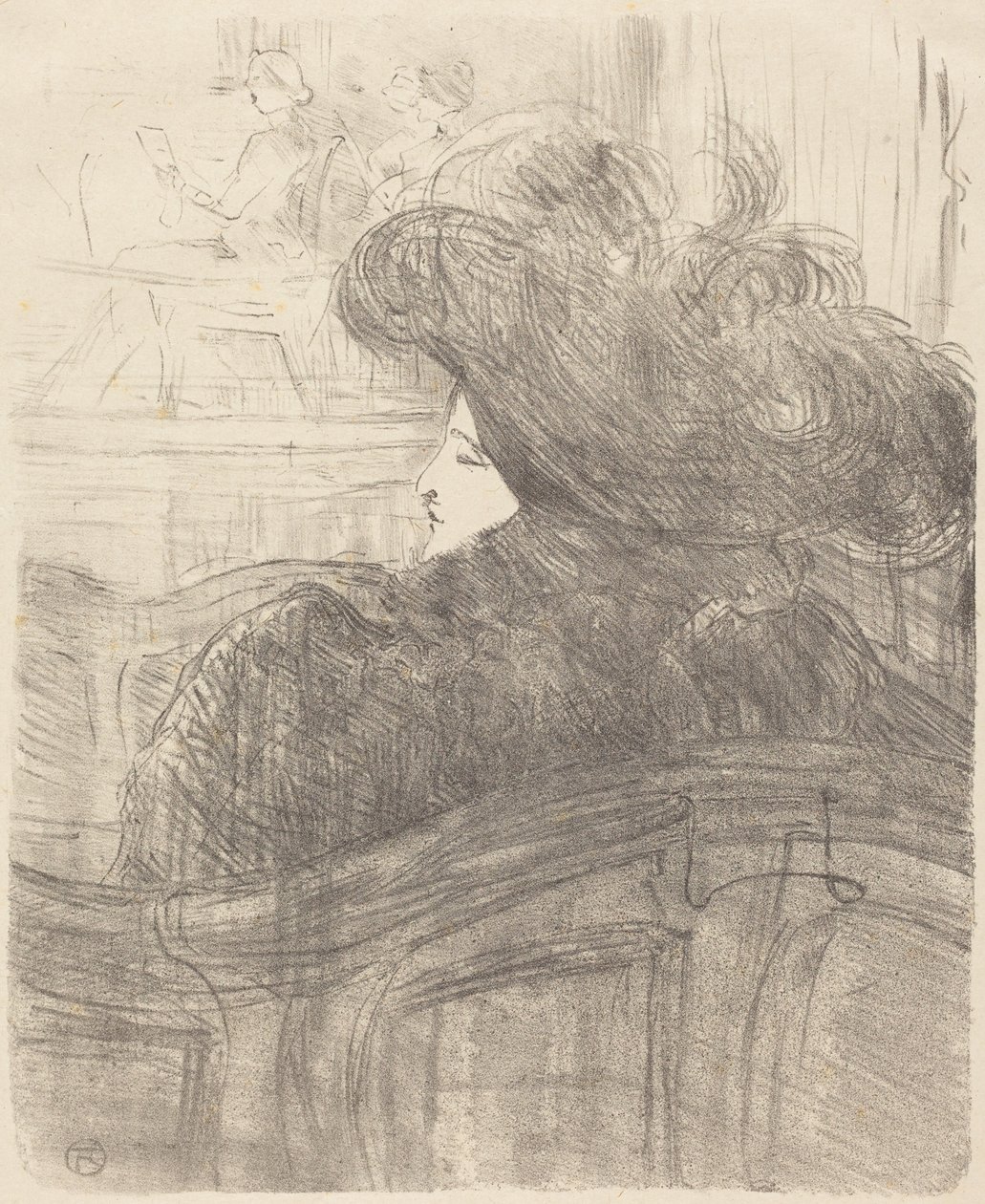 Cleo de Merode alkotó: Henri de Toulouse-Lautrec