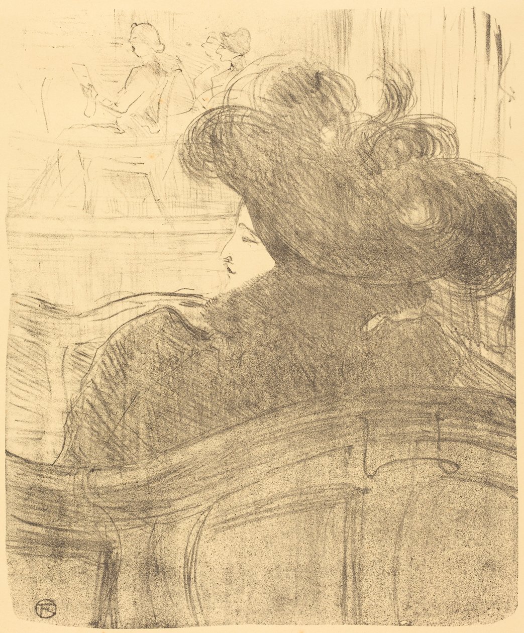 Cléo de Mérode alkotó: Henri de Toulouse-Lautrec