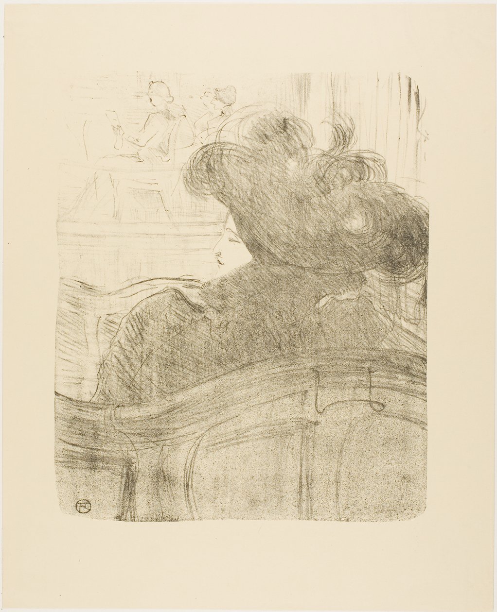 Cléo de Mérode, a Tizenhárom litográfiából alkotó: Henri de Toulouse-Lautrec