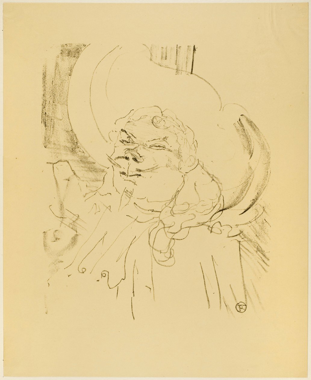 Idősebb Coquelin, a Treize Litográfiáktól alkotó: Henri de Toulouse-Lautrec