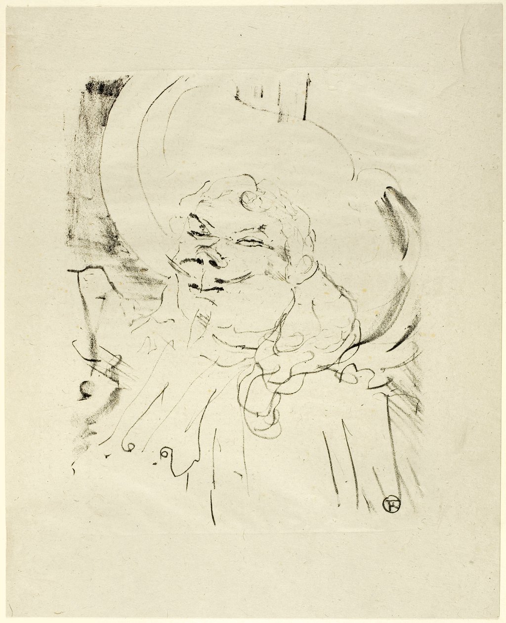 Idősebb Coquelin, a Treize Litográfiáktól alkotó: Henri de Toulouse-Lautrec