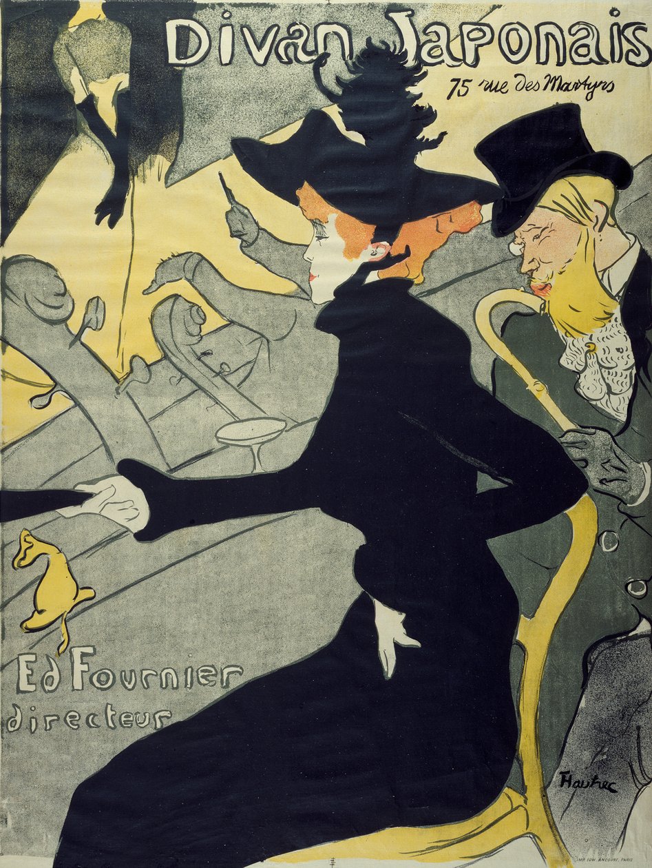 Japán kanapé alkotó: Henri de Toulouse-Lautrec