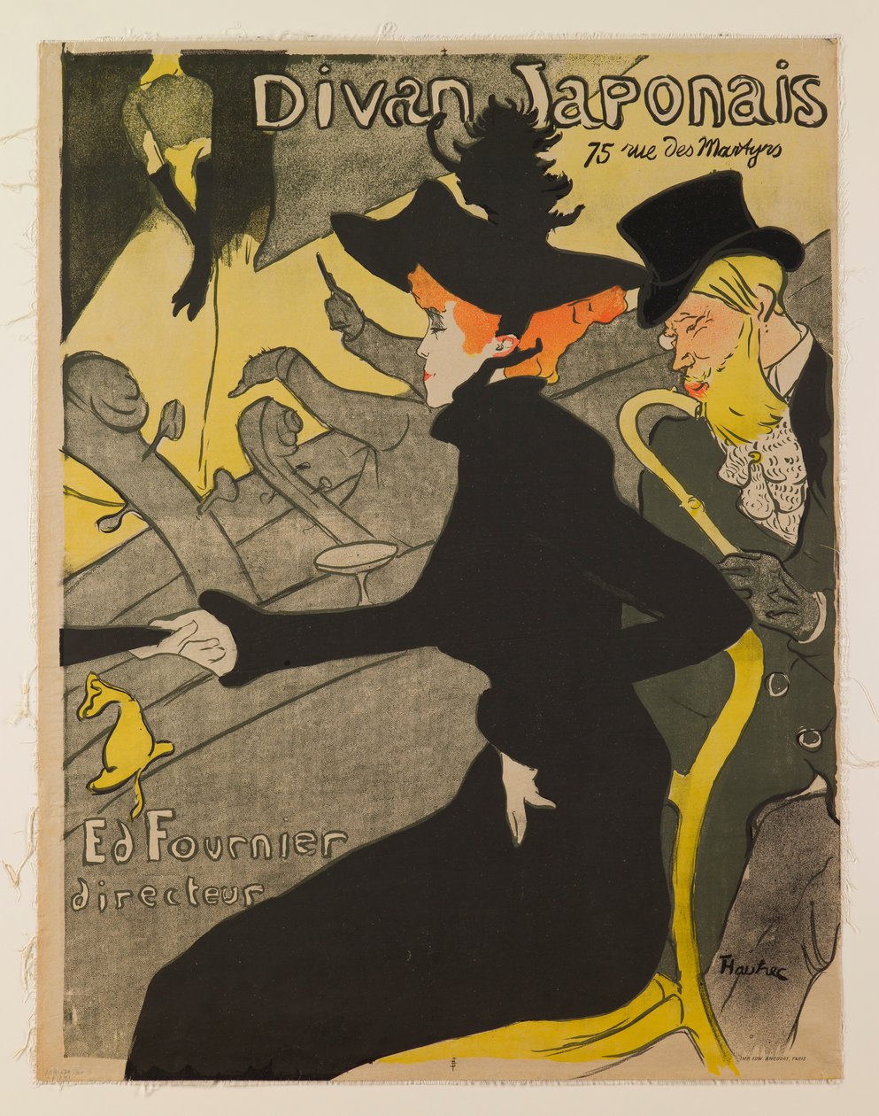 Divan Japonais alkotó: Henri de Toulouse-Lautrec