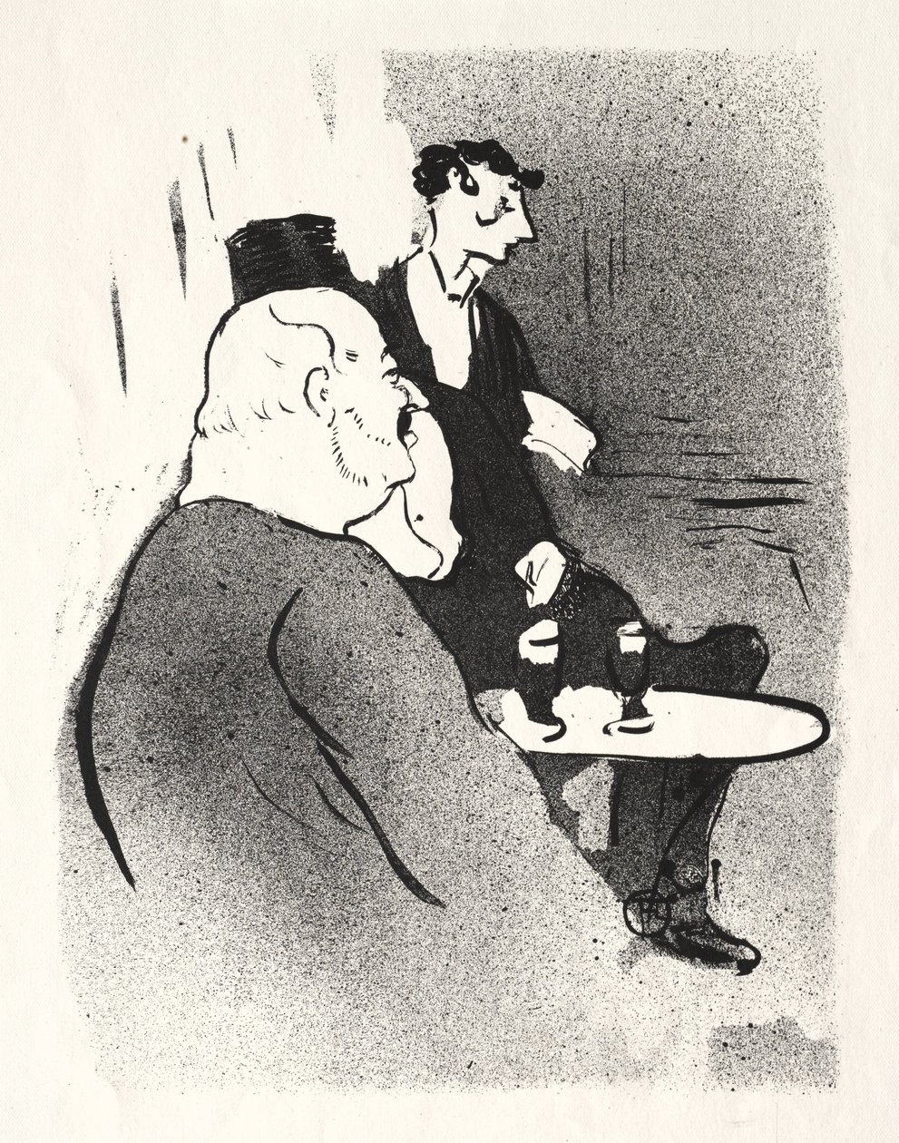 Ducarre a nagyköveteknek alkotó: Henri de Toulouse-Lautrec