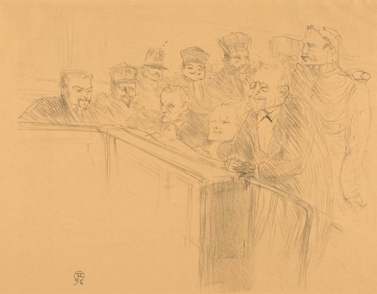 Dupas-leírás (Dupas-leírás) alkotó: Henri de Toulouse-Lautrec