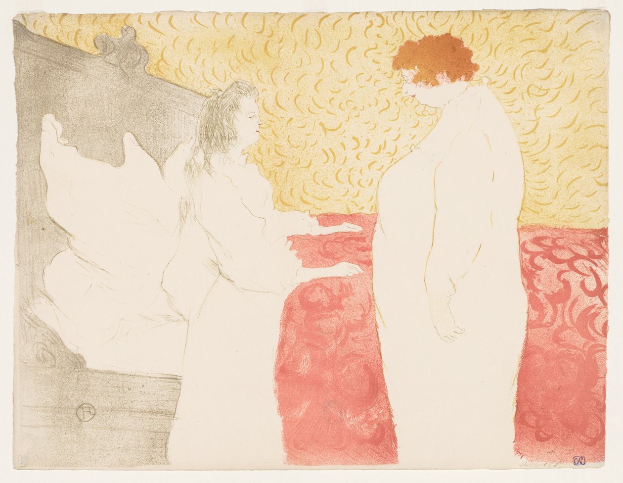 Elles: Nő az ágyban alkotó: Henri de Toulouse-Lautrec