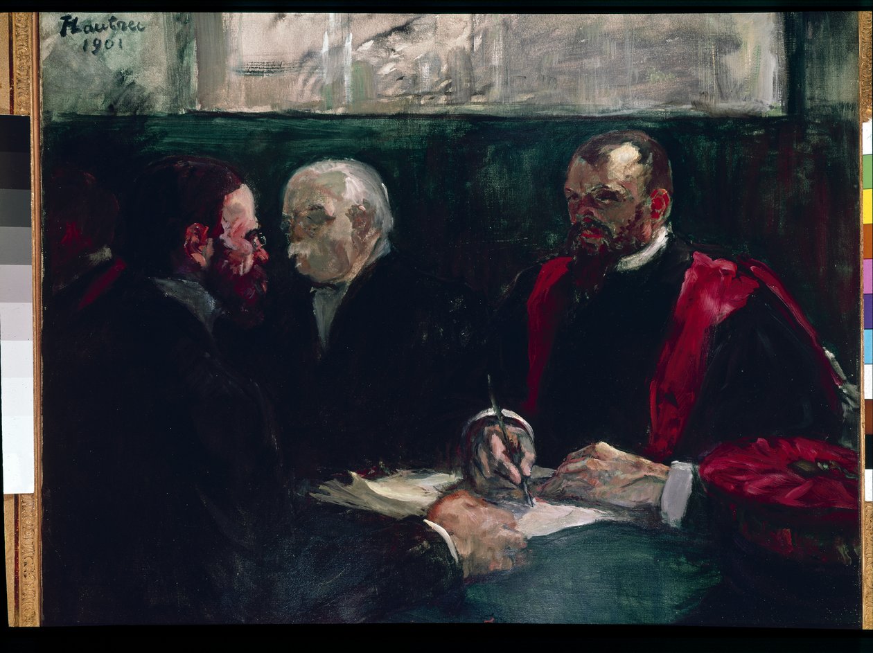 Vizsga a párizsi Orvostudományi Karon alkotó: Henri de Toulouse Lautrec