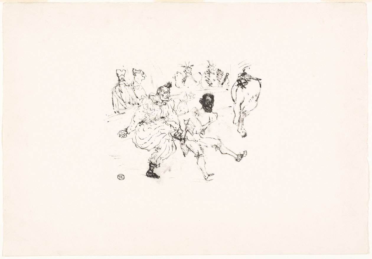 Footit és Chocolat alkotó: Henri de Toulouse-Lautrec
