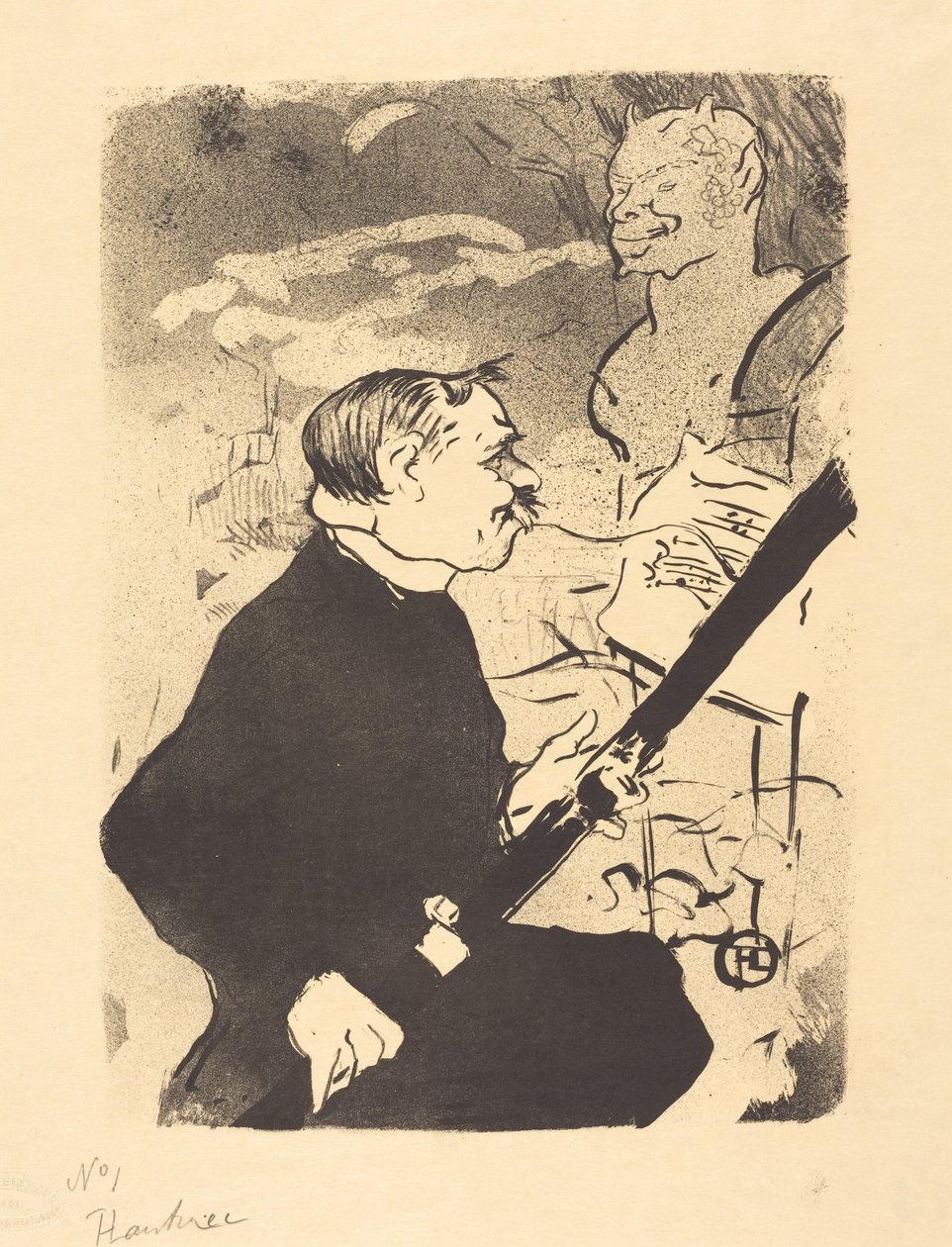 For You (Neked!...) alkotó: Henri de Toulouse-Lautrec