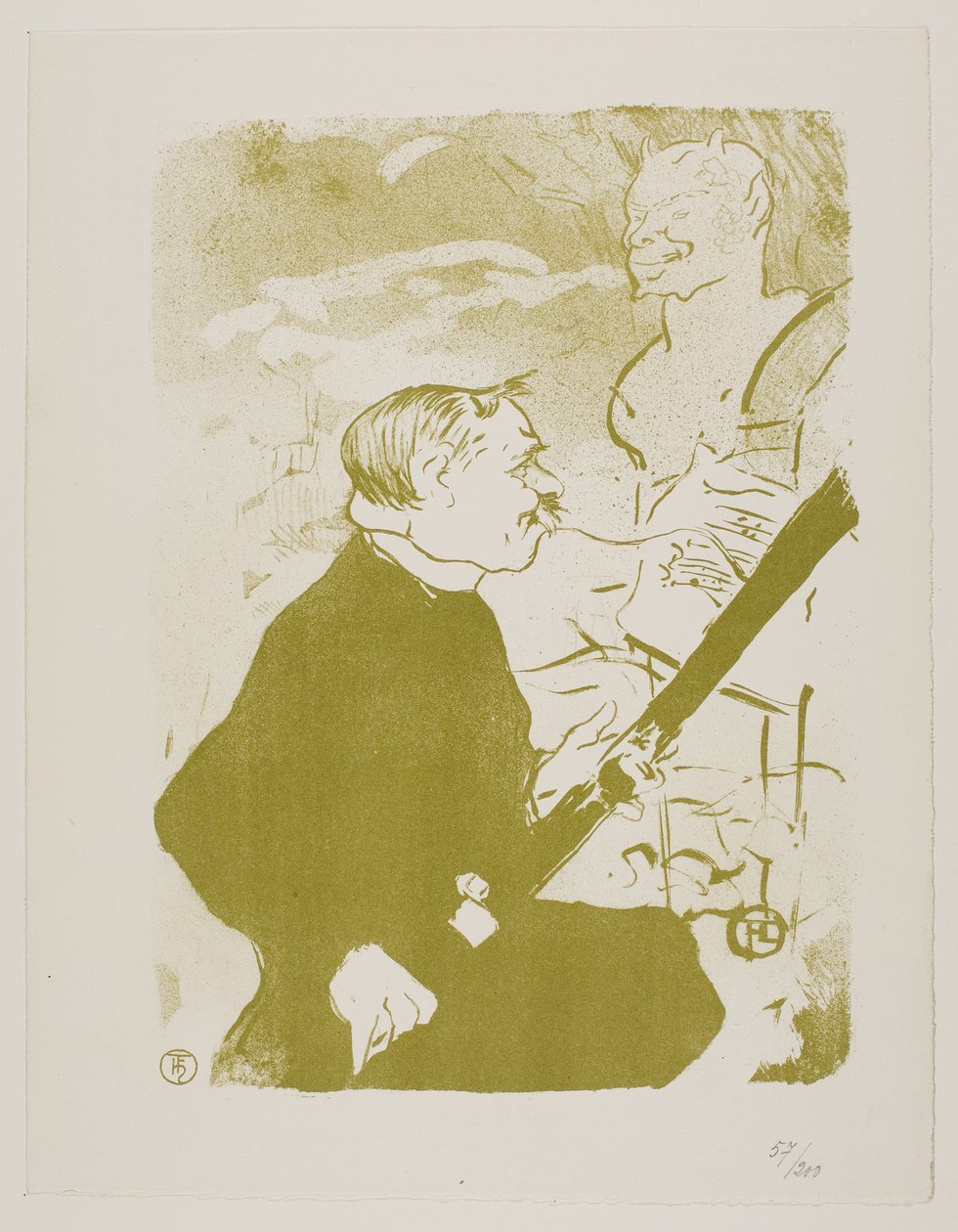 Neked!... alkotó: Henri de Toulouse-Lautrec
