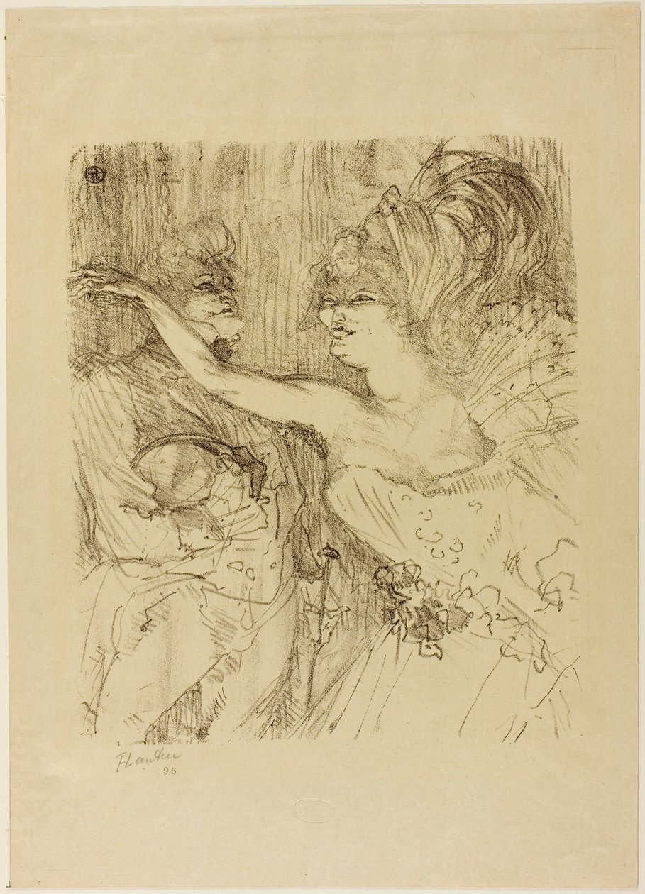 Guy és Mealy a "Paris qui Marche"-ban alkotó: Henri de Toulouse-Lautrec