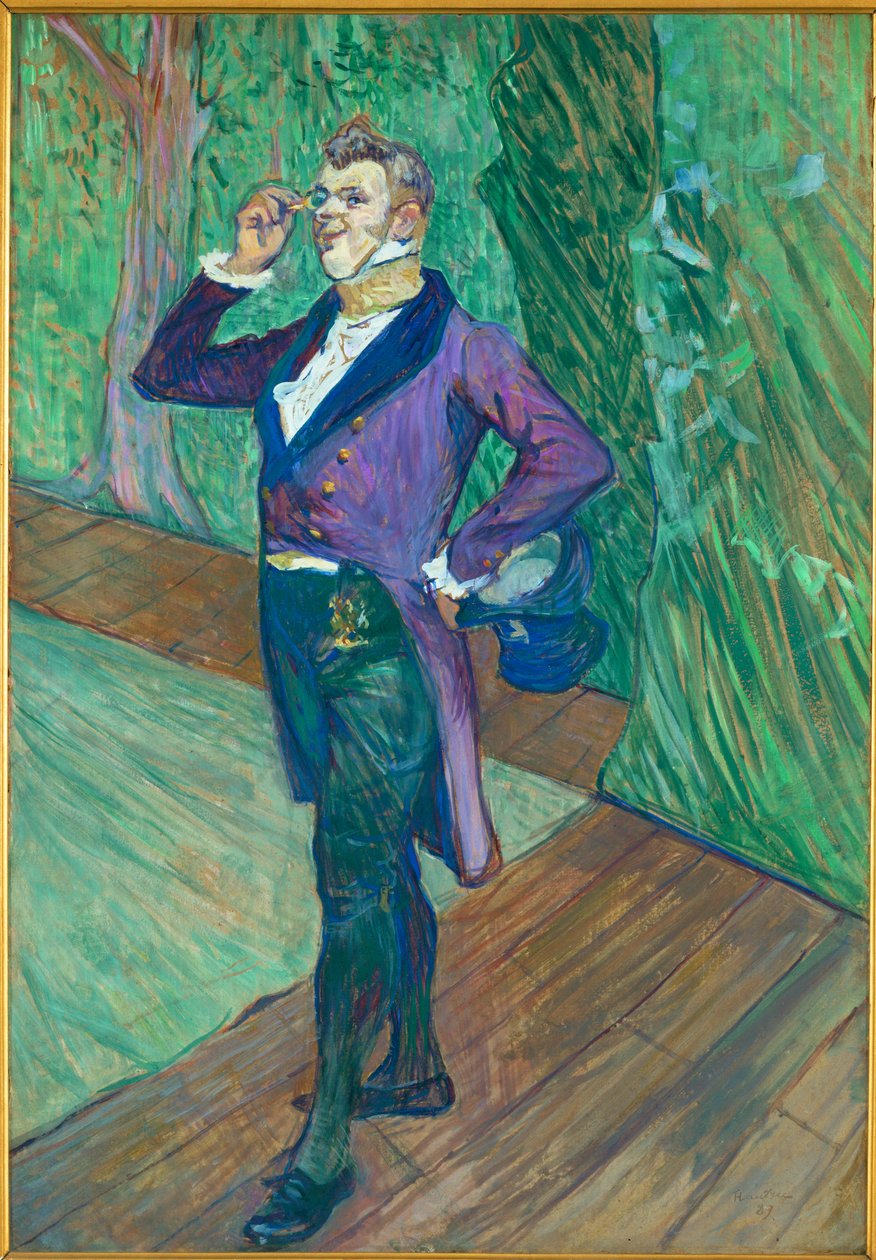 Henry Samary, a Comedie Francaise-ból alkotó: Henri de Toulouse-Lautrec